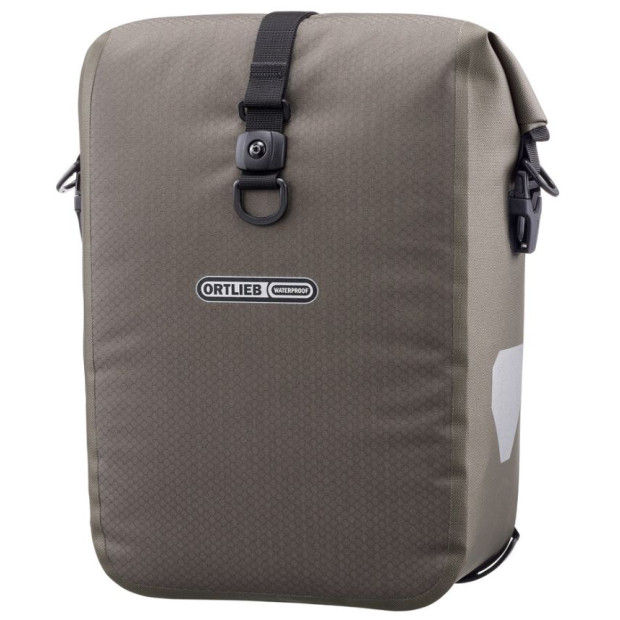 Pair of Ortlieb Gravel-Pack Panniers 25L - Dark Sand