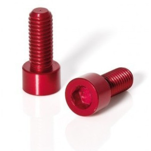 XLC Screws for bottle fastener BC-X02 - Red