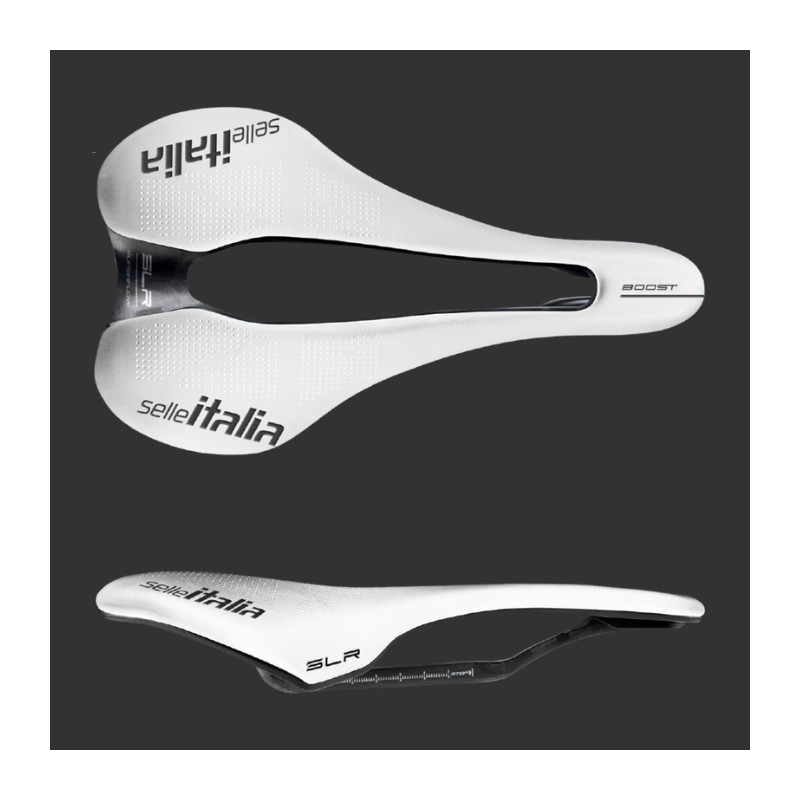 Selle Italia SLR Boost Kit Carbonio Superflow Saddle - WHITE