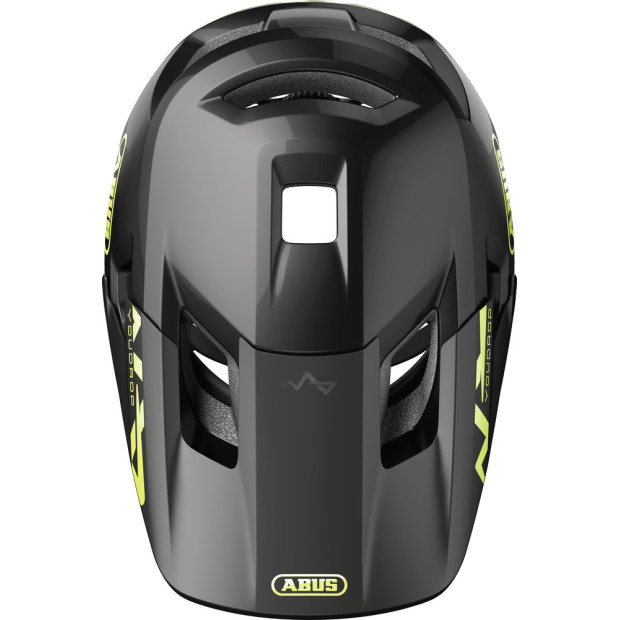 Abus YouDrop Child MTB Helmet - Shiny Black