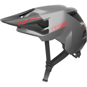 Abus YouDrop Child MTB Helmet - Ti Silver