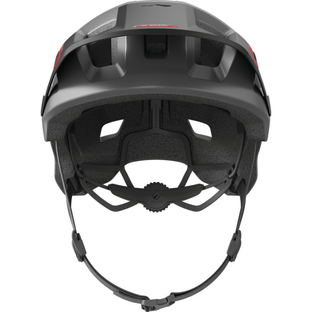 Abus YouDrop Child MTB Helmet - Ti Silver