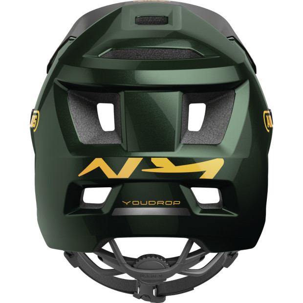 Abus YouDrop Child MTB Helmet - Moss Green
