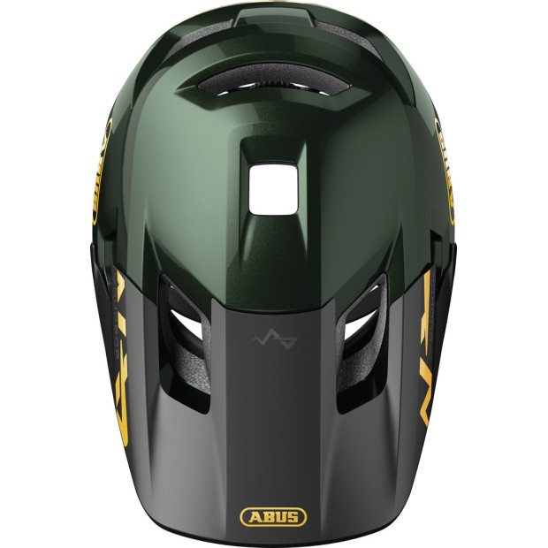 Abus YouDrop Child MTB Helmet - Moss Green