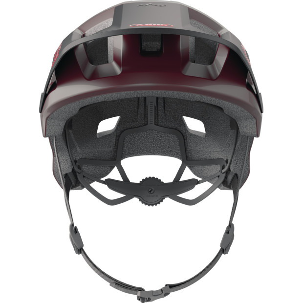 Abus YouDrop Child MTB Helmet - Wildberry Red