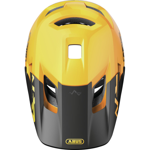 Abus YouDrop Child MTB Helmet - Icon Yellow
