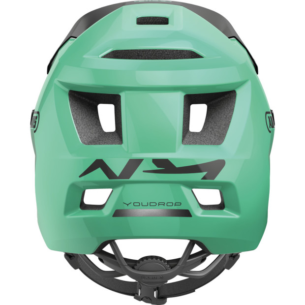 Abus YouDrop Child MTB Helmet - Sage Green