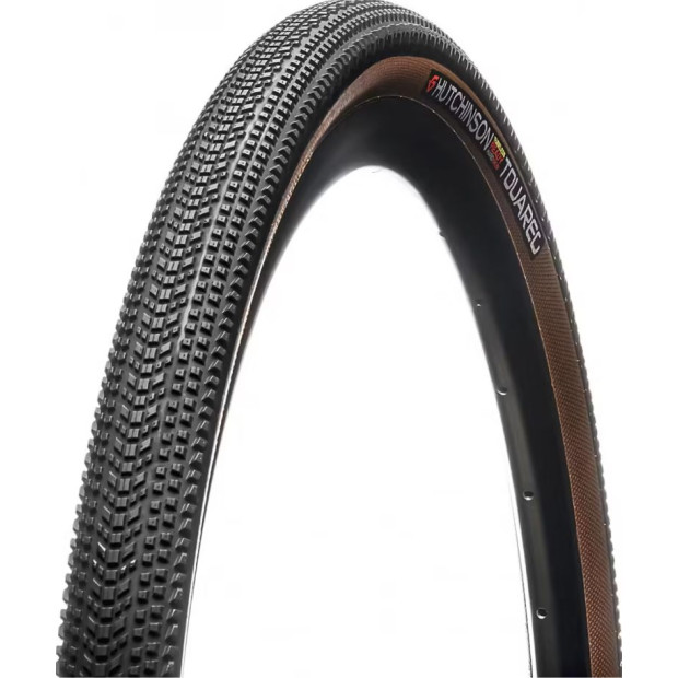 Hutchinson Touareg Gravel Tyre - TS - Tubeless Ready - 700x45 (45-622) - Black/Beige