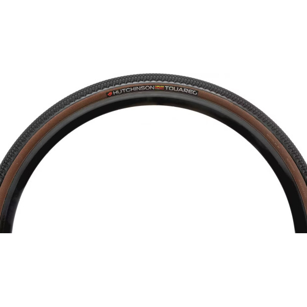 Hutchinson Touareg Gravel Tyre - TS - Tubeless Ready - 700x45 (45-622) - Black/Beige