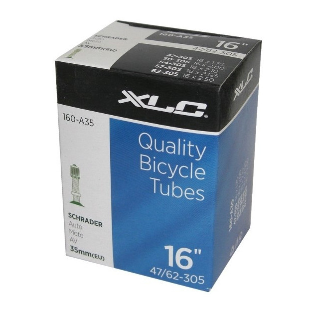 Tube XLC Schrader 16' 16x1.7/2.125 (47-62/305)