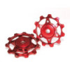 XLC PU-A02 Derailleur Pulleys - Red