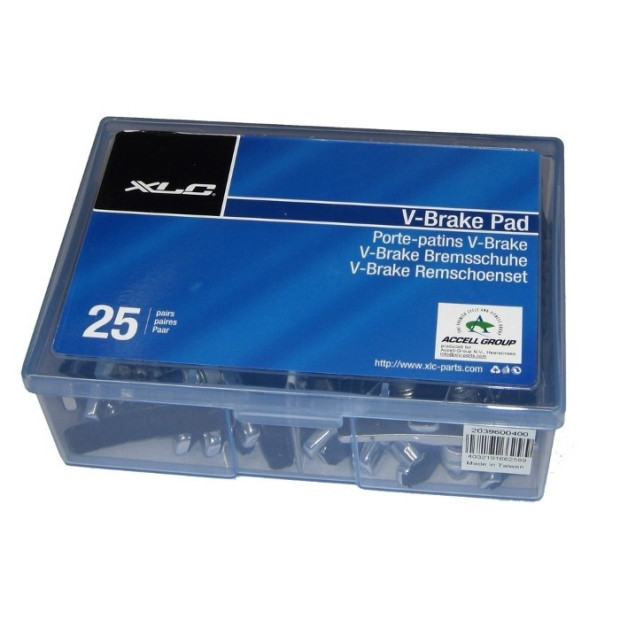 XLC BS-V02 V-Brake Cartridge - [ x 25 - pairs]