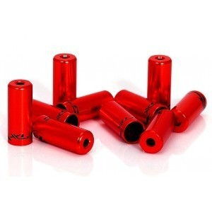 XLC BR-X10  [x50] Stop Cable Brake Cable ferrules Ø 5,0 mm Red 