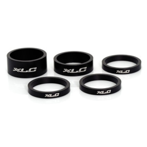 Spacers Kit  XLC AS-A02 1'( 5 / 5 / 5 / 10 / 15 ) Black