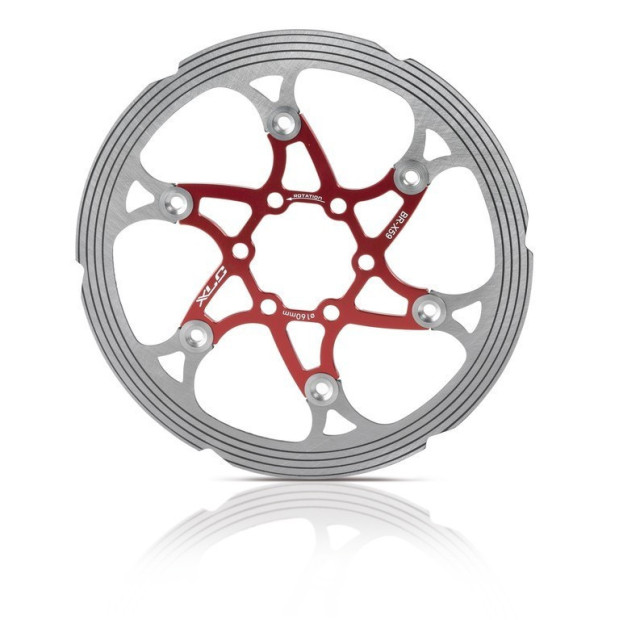 XLC Disc BR-X59 red/silver 160 mm