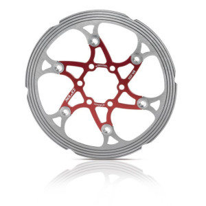 XLC Disc BR-X59 red/silver 180 mm