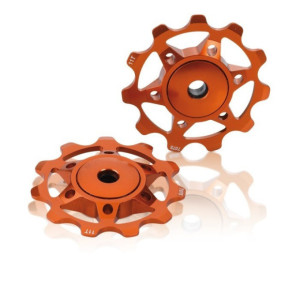 XLC PU-A02 Derailleur Pulleys - Orange