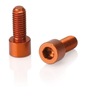 XLC Screws for bottle fastener BC-X02 - Orange