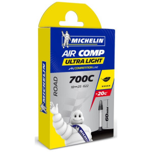 Michelin AIRCOMP Ultralight A1 Tube - 700x18/23c Presta 60 mm