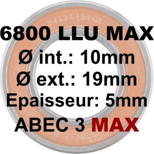 Enduro Bearing 6900 LLU Max bearing - 10 x 19 x 5