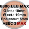 Enduro Bearing 6900 LLU Max bearing - 10 x 19 x 5