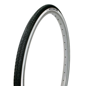 Tyre Michelin World Tour 28' Black/White (W)