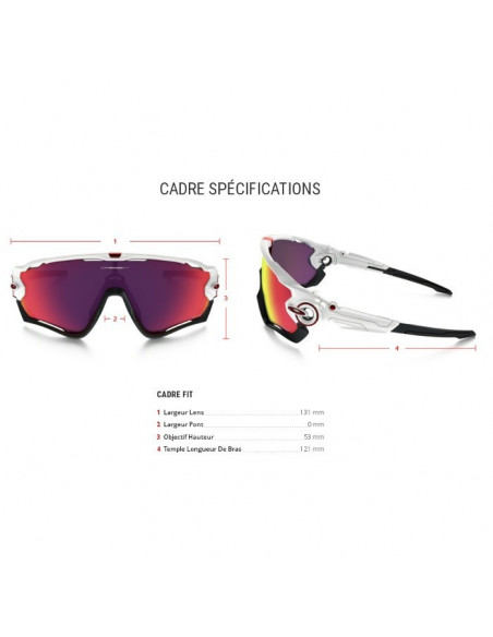 Oakley Jawbreaker Polished White Sunglasses - PRIZM Road