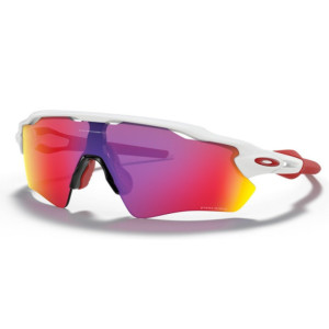 Oakley Radar EV Path Polished White Sunglasses - PRIZM Road