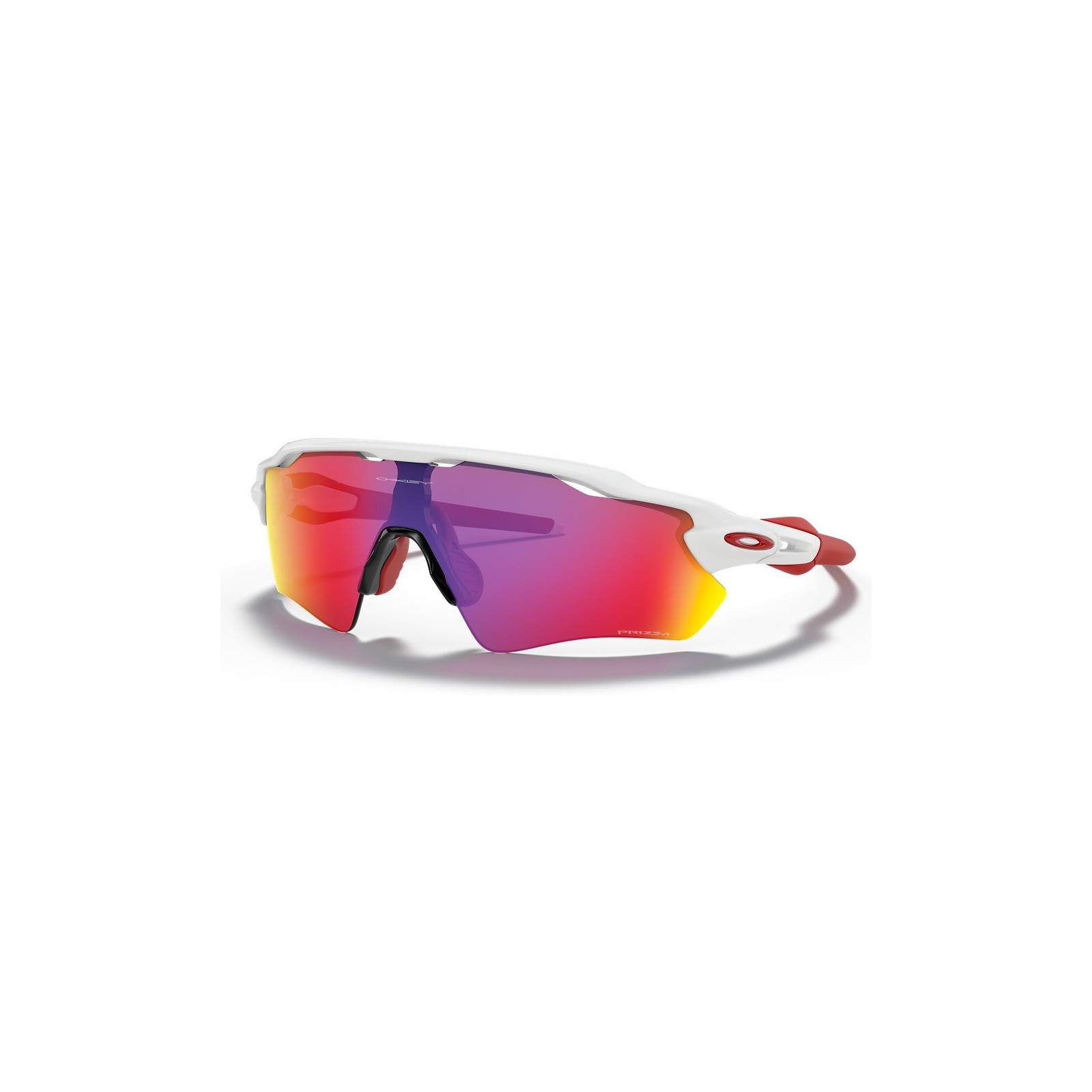 Radar® EV Path® Prizm Road Lenses, Polished White Frame Sunglasses