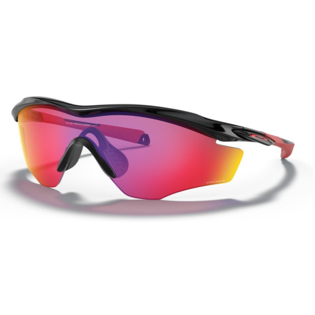 Oakley M2 Frame XL Polished Black Sunglasses - PRIZM Road