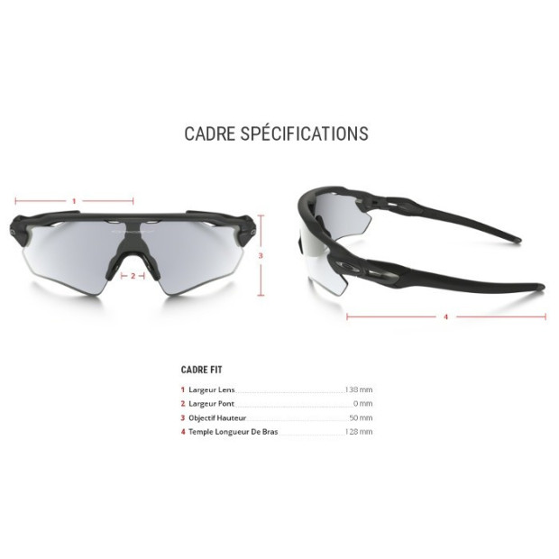 Oakley Radar EV Path Steel Sunglasses - Photochromic