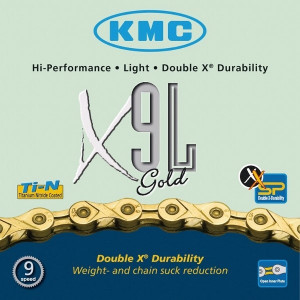 KMC X9 L Gold Chain