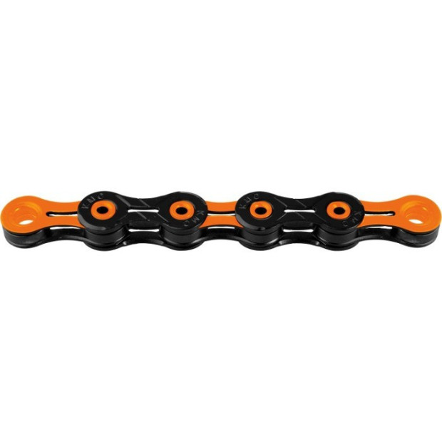 KMC X-11 DLC 11 Speed Chain - Black/Orange