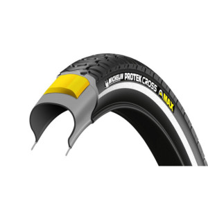 Michelin Protek Cross Max Trekking Tire Rigid Beads 700x35C (37-622) Black Reflex