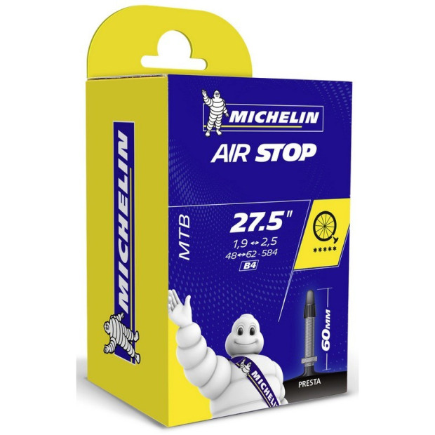 Michelin Airstop B4 Innertube Presta 60 mm - [48/62 - 584]