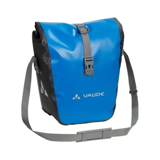 Pair of Vaude Aqua Front Saddlebags  - Vol. 28 l - Blue