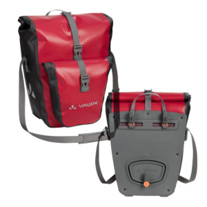 Vaude Aqua Back Plus Bike Panniers - Red - Pair