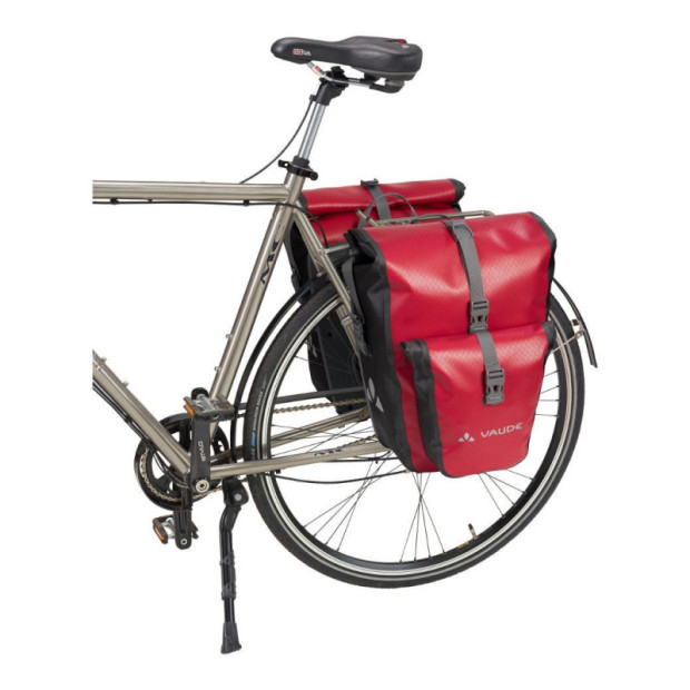 Vaude Aqua Back Plus Bike Panniers - Red - Pair