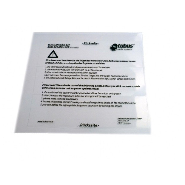 Tubus Protective foil-set Clear [x3] - 79005