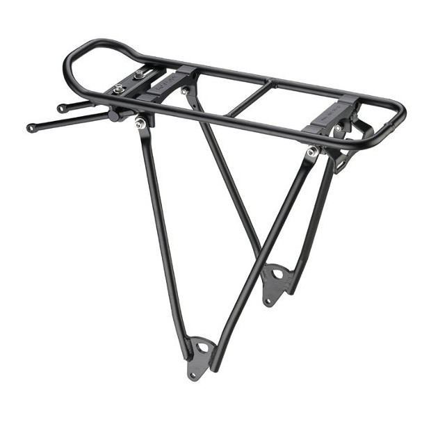 Rear Carrier Racktime Foldit Fix 28' (Black)