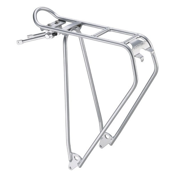 Rear Carrier Racktime Lightit 28' (Silver)