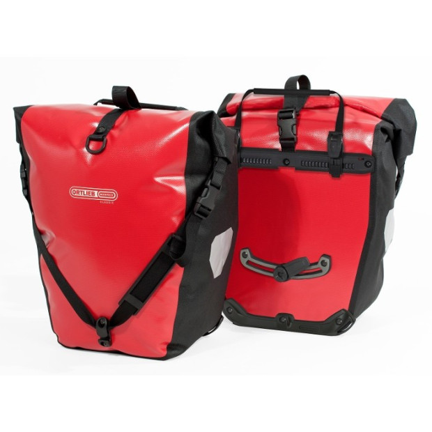 Ortlieb Back-Roller Classic Bike Panniers - Red - Pair