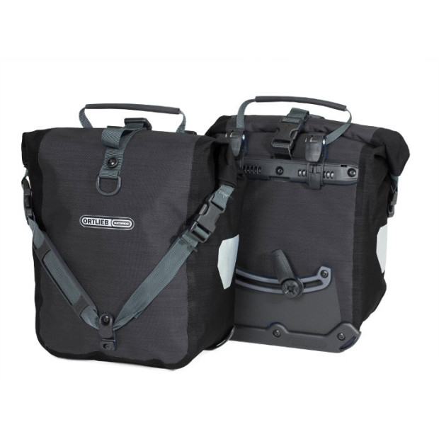 Ortlieb Sport-Roller Plus Bike Panniers - Granite/Black - Pair