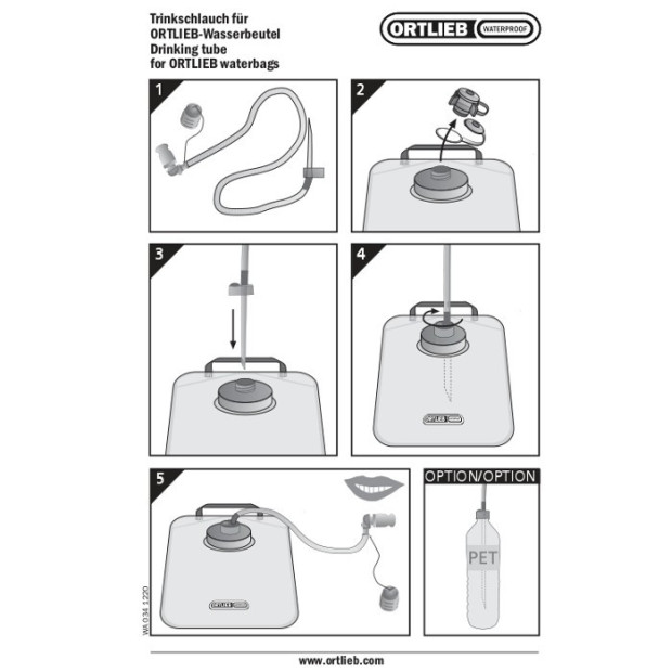 Flexible Hose for Ortlieb Water Bag - N4201