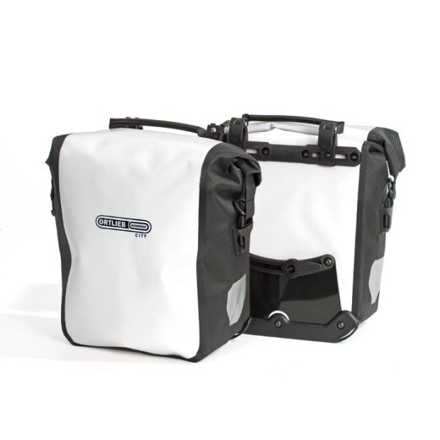 Ortlieb Sport-Roller City Bike Panniers - White - Pair