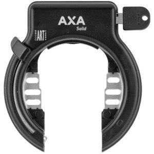 Axa Solid Frame Lock  Black