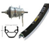 Rear Wheel Gear Hub Exal/Shimano Nexus 7s  28'