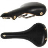 Gilles Berthoud Soulor Leather Saddle - Black