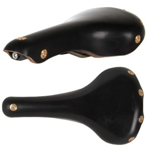 Gilles Berthoud Aravis Leather Saddle - Black