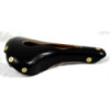 Gilles Berthoud Aspin Open Leather Saddle - Black